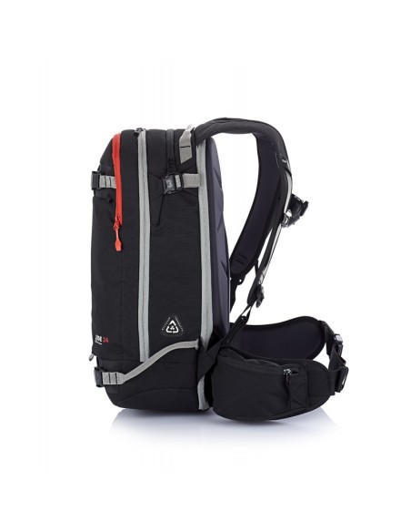 Roue 24L (Noir) - Sac à dos technique de ski de voyage - Arva