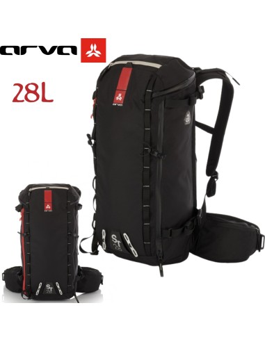 ST28 (Noir) - Sac à dos technique pour le ski de fond et l'escalade - Arva