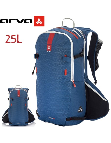 TOUR 25l (Petrol Blue) - Sac à dos souple et technique pour trekking - Arva