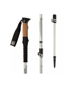 Off (Blanco/Negro) - bâton de randonnée en liège avec fermeture rapide - Elementerre 2