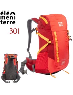 Talca (Rojo) - Sac à dos de 30 litres pour trekking - Elementer