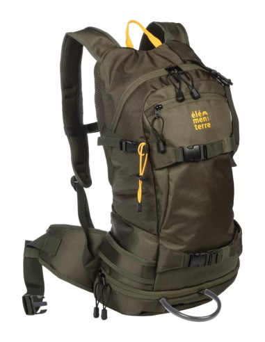 Norsnow (Kaki) - Sac à dos technique de 25 litres pour le ski de montagne - Elementer