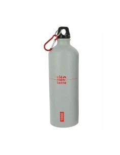 Poire 1000 (gris/rouge) - 1000 ml Botelle en aluminium - Elementer 2