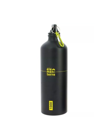 Poire 1000 (noir/jaune) - 1000 ml Botelle en aluminium - Elementer