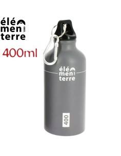 Poire 400 (gris/blanc) - 400 ml Botelle en aluminium - Elementer