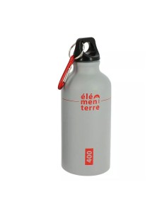 Poire 400 (gris/rouge) - 400 ml Botelle en aluminium - Elementer 2