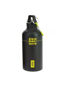Poire 400 (noir/jaune) - 400 ml Botelle en aluminium - Elementer 2
