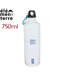 Poire 750 (blanc/bleu) - 750 ml Botelle en aluminium - Elementer