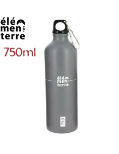 Poire 750 (gris/blanc) - 750 ml Botelle en aluminium - Elementer