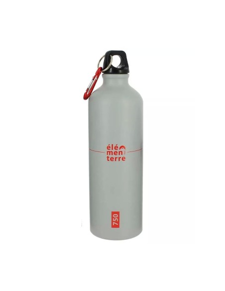 Poire 750 (gris/rouge) - 750 ml Botelle en aluminium - Elementer