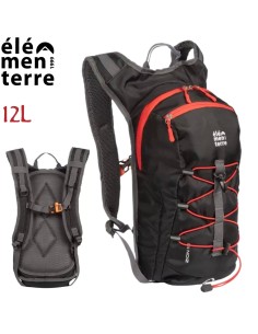 Zion (Black) - Sac à dos très léger de 12 l pour trekking - Elementerre 2
