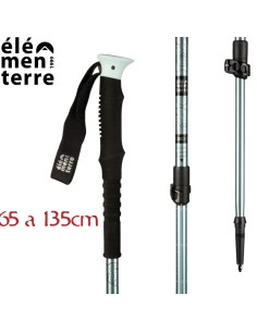 Habo (Azul) - Bat de trekking avec verrouillage rapide - Elementer