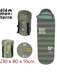 Indus (verde) - Saco de dormir - Elementerre