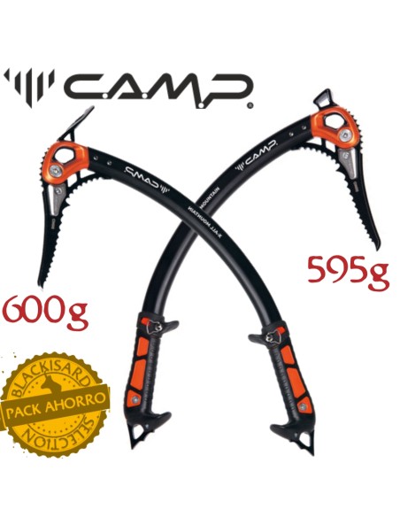 Pack 2 X-All Mountain(Adze + Hammer) - Piolet para escalada en hielo y alpinismo técnico - CAMP