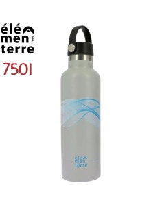 Kukumber 750 (gris/azul) - Botella térmica de 750 mll - Elementerre