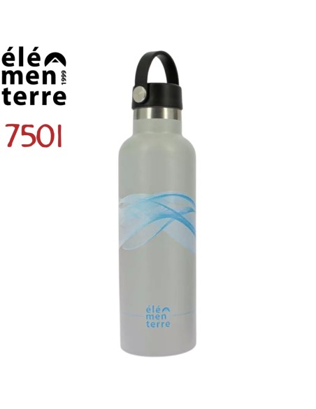 Kukumber 750 (gris/azul) - Botella térmica de 750 mll - Elementerre