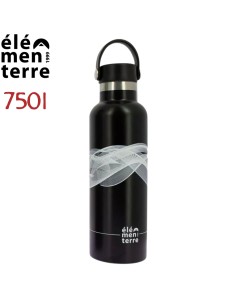Kukumber 750 (négro/blanc) - 750 ml Botelle thermique - Elementer