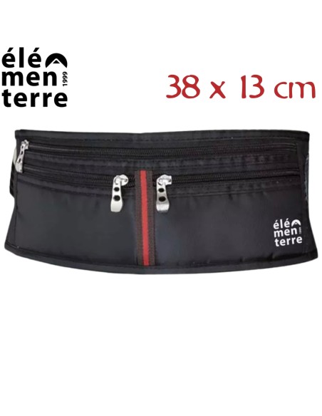 Lestoros (Negro) - Riñonera de travel - Elementer