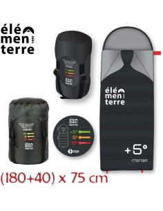 Mensa - Sac de couchage à capuche - Elementerre