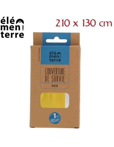 Sauvetage - Couverture de survie - Elementerre