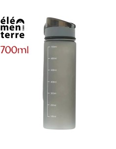 Ura 700 (gris) - Botella de apertura rápida de 700 mll - Elementerre
