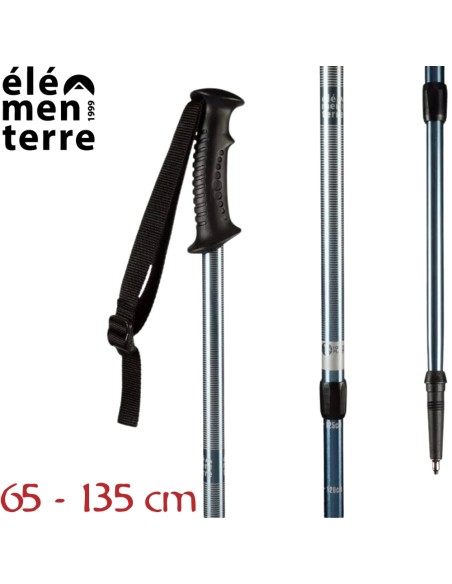 Poussettes (Azul/Blanco) - Panier de randonnée en aluminium - Elementerre