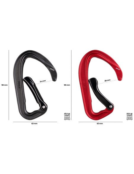 Picot curve - Mosqueton ergonómico y ligero con gatillo curvo - Fixe