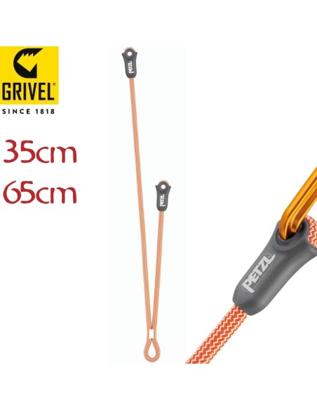 Dual Cave - Double élément de cravate pour la spléologie - Petzl