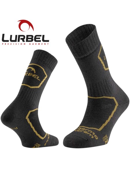 Everest Five (Marengo/Mostaza) - Calcétines thermiques avec lana merina - Lurbel