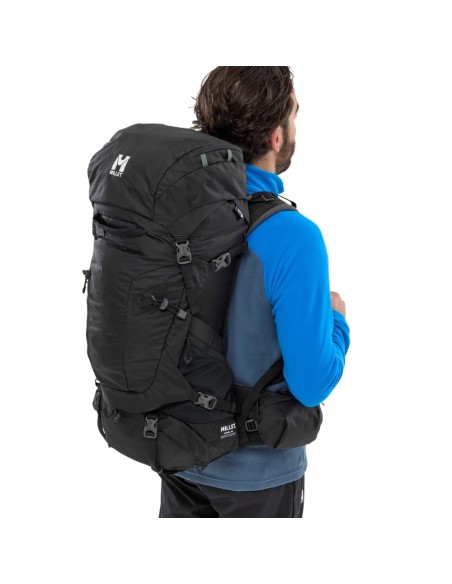 Hanang 50L (Black) - Mochila de senderismo y viaje - Millet