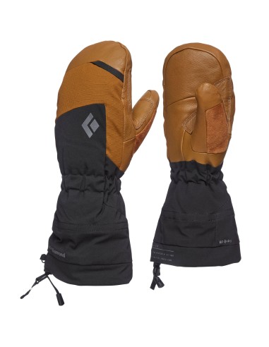 Mercury Mitts (Dark Curry) - Manoplas dobles calientes e impermeables - Black Diamond