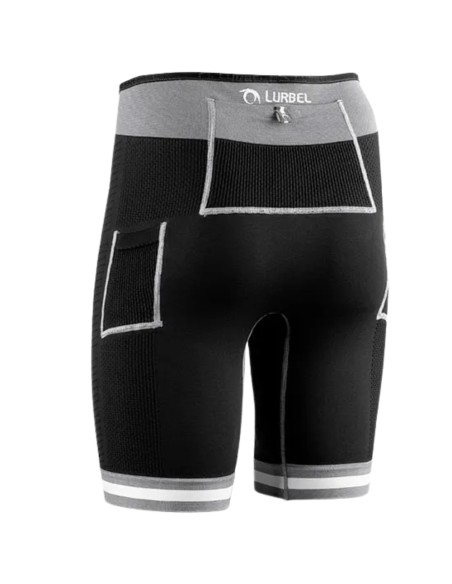 Short Spirit Flux (Negro/Gris Ice) - Malla Court Trail running - Lurbel