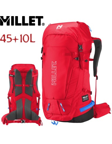 Peuterey Integrale 45+10L (Red - Rouge) - Mochila alpinismo y trekking - Millet