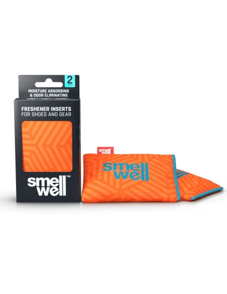 SmellWell Active (Geometric Orange) - Sacs désodorisants pour chaussures (même) - SmellWell
