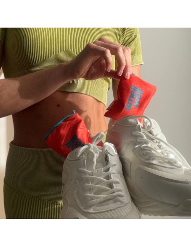 SmellWell Active (Geometric Orange) - Sacs désodorisants pour chaussures (même) - SmellWell