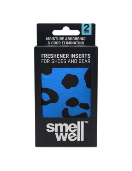 SmellWell Active (Leopard Blue) - Bolsas desodorantes para calzado (par) - SmellWell