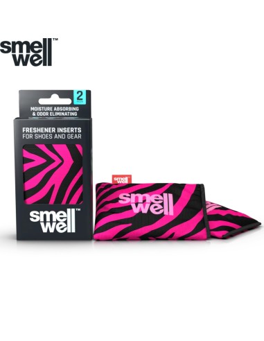 SmellWell Active (Pink Zebra) - Sacs désodorisants pour chaussures (même) - SmellWell