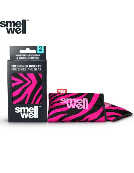 SmellWell Active (Pink Zebra) - Sacs désodorisants pour chaussures (même) - SmellWell