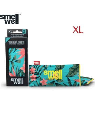 SmellWell Active XL (Tropical Floral) - Grands sacs désodorisants pour chaussures (même) - SmellWell