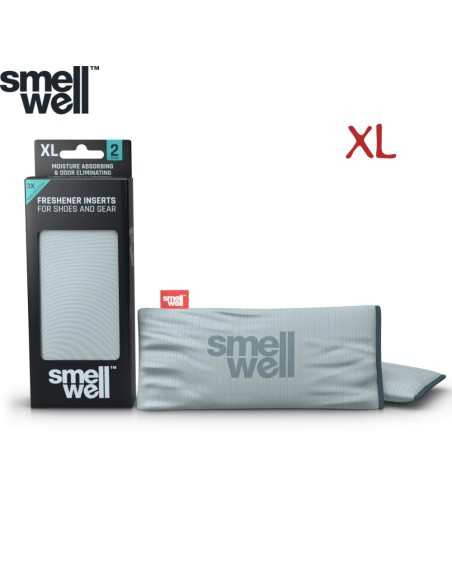 SmellWell Active XL (Silver Grey ) - Bolsas desodorantes grandes para calzado (par) - SmellWell