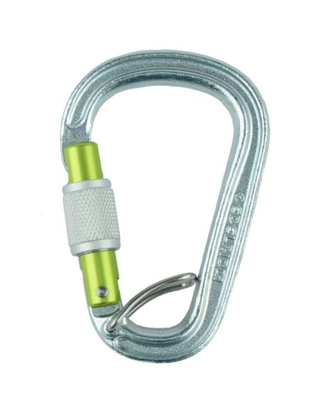 HMS Bruce Steel Triple FG - Mosquetón HMS de acero con barra de resorte interna - Edelrid