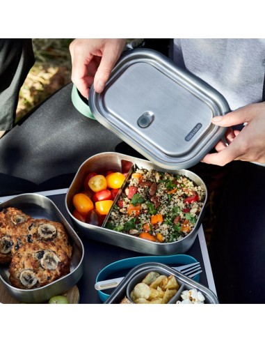 Explorer Large (850ml) (Black) - Botella acero inox. con aislamiento termico - Black+ Blum