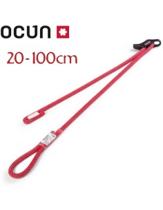 Sbea Adjust (20/100 cm) -  Cabo de anclaje regulable - Ocun