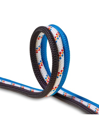 LLUISA 10,5mm Noir (Bobina 100m) - Cuerda semi-statique avec ésabilité - Korda\'s