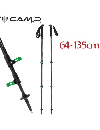 En arrière-pays 3.0 - bâton de trekking en aluminium (64-135cm) - Oui. C.A.M.P