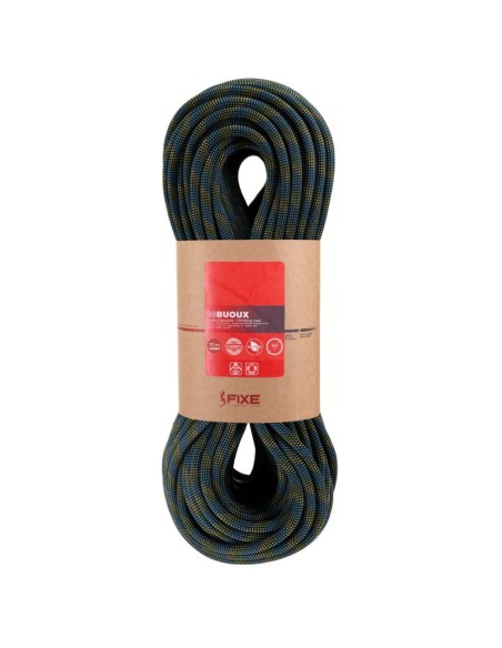 Boîte Buoux 9.8mm (80m) + Grigri - Cuerda avec assureur - Cool/Petzl