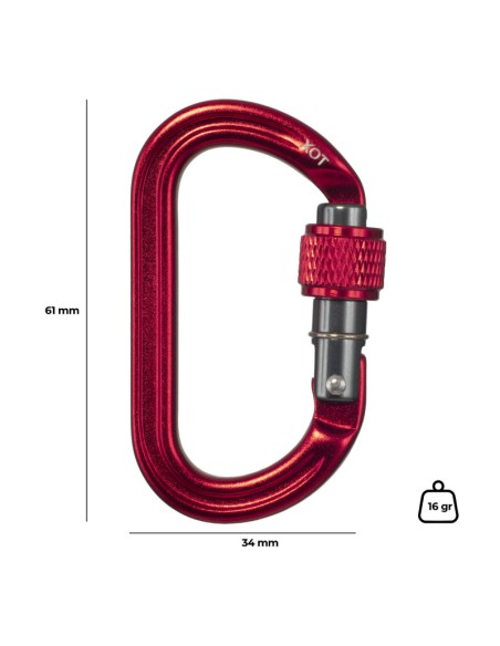 Auxiliar B - Mosquetón auxiliar - Fixe