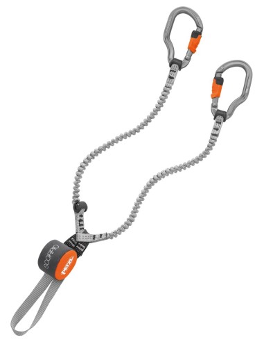 Pack disipador Petzl Scorpio + casco zodiac de Edelrid