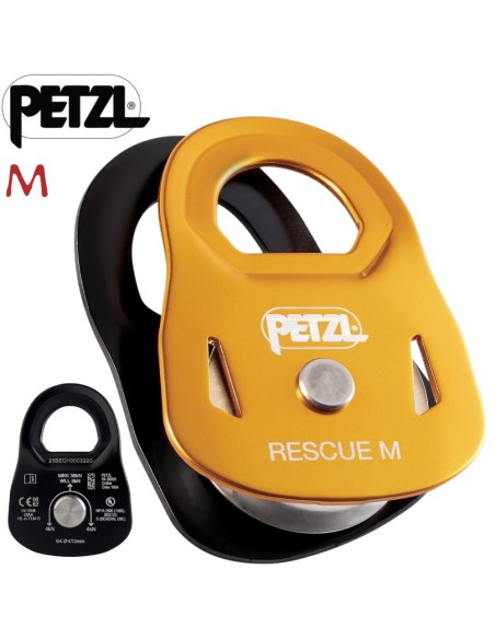 Rescue M - Polea de alta resistencia y altísimo rendimiento - Petzl