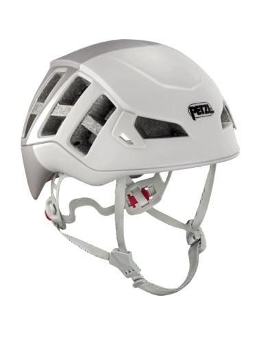 Meteor (Blanco/Gris) - Casco ligero para escalada y alpinismo - Petzl